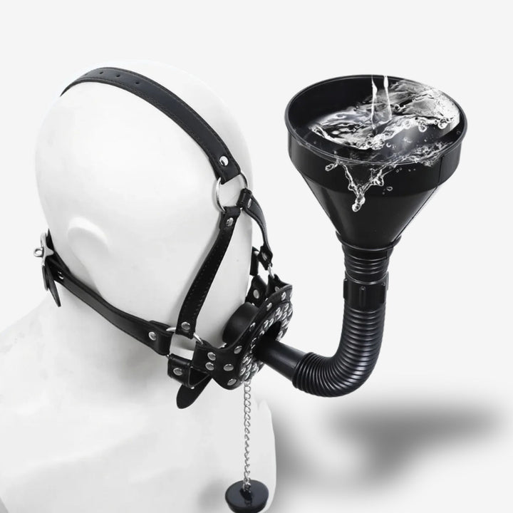 Masque urinal BDSM <br> Invasion sensorielle | Contrôle extrême