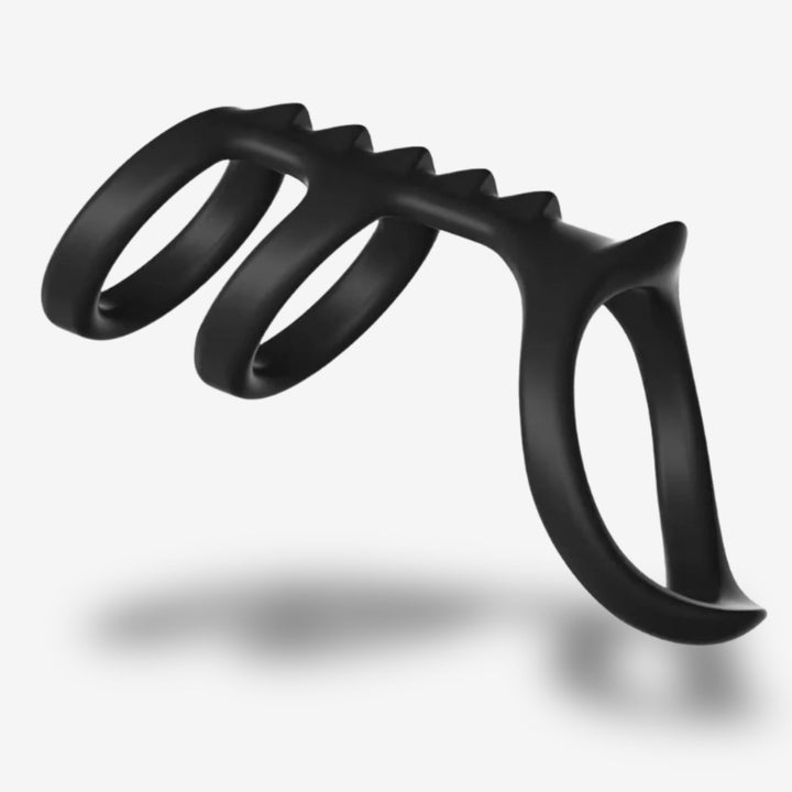 Cockring à 3 anneaux <br> Fantaisie fétiche | Sensation amplifiée