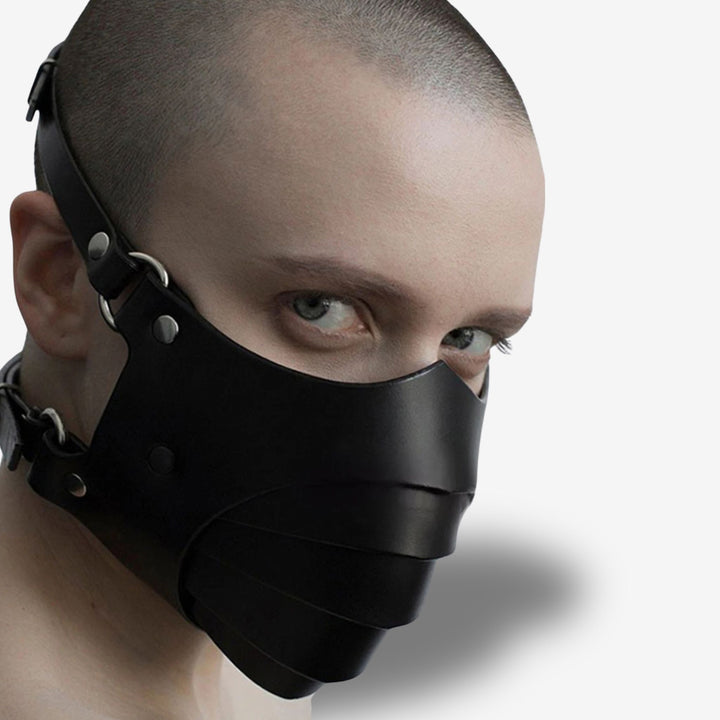 Masque bondage <br> Demi-visage | Mystère sexy