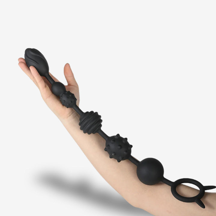 Perles anales <br> Montée lente | Orgasme crescendo