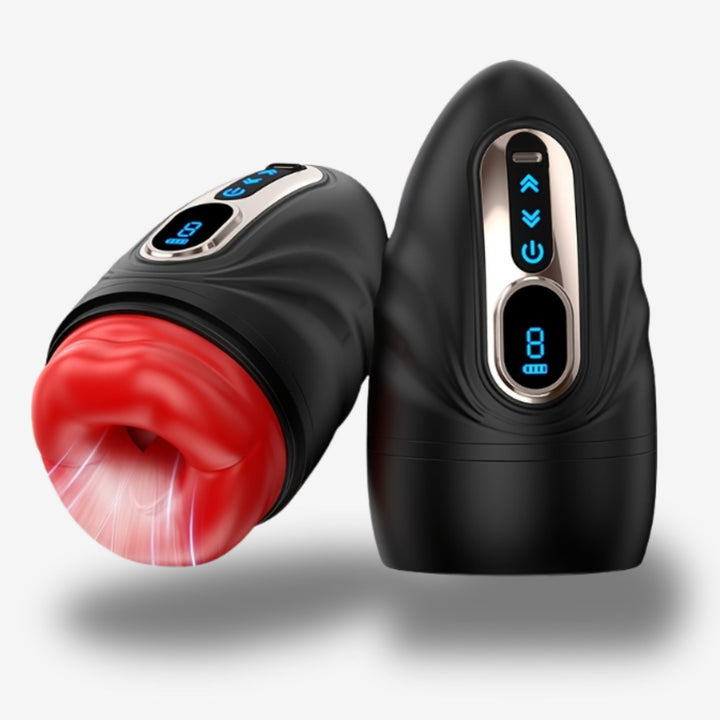 Masturbateur homme vibrant <br> Vibrations intenses pour orgasme rapide