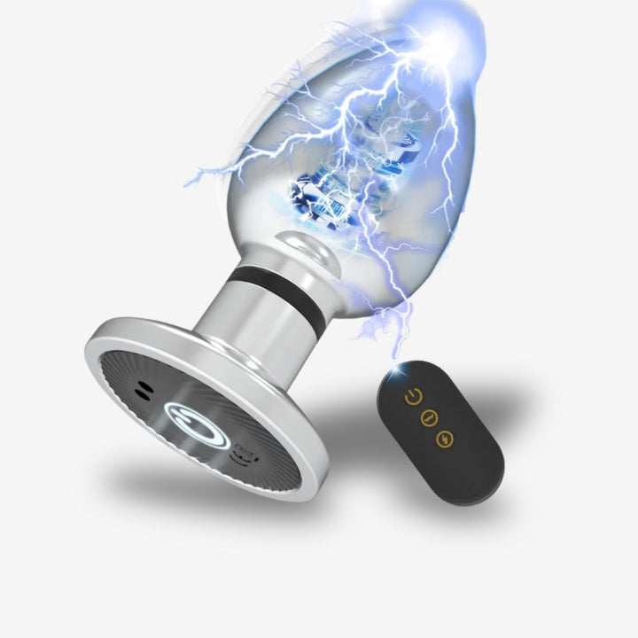 Plug anal stimulation électrique <br> Impulsions précises | Plaisir profond