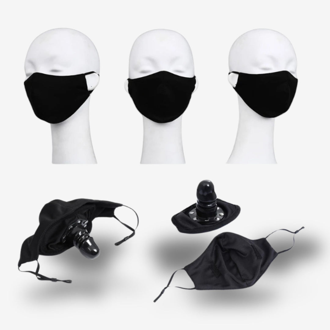 Masque avec plug interne <br> Présence constante | Fantasmes réalistes