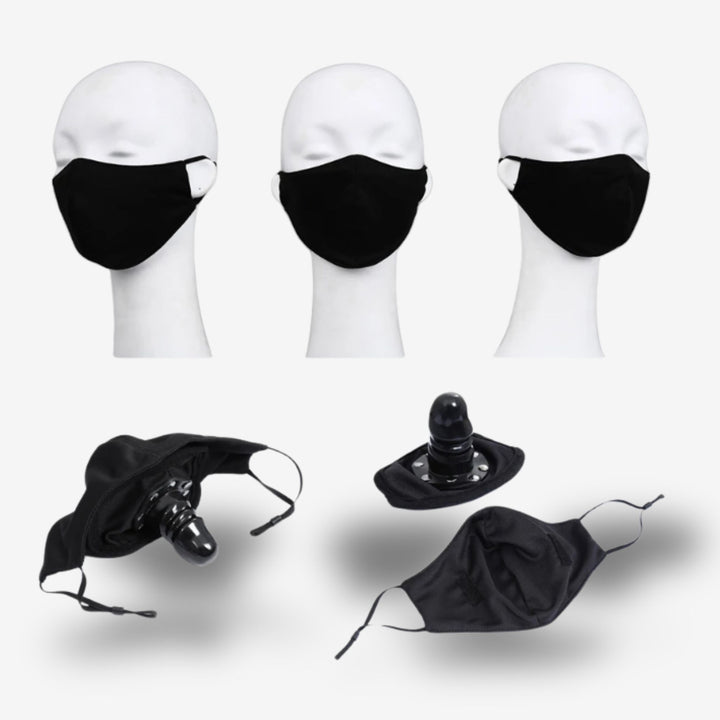 Masque avec plug interne <br> Présence constante | Fantasmes réalistes