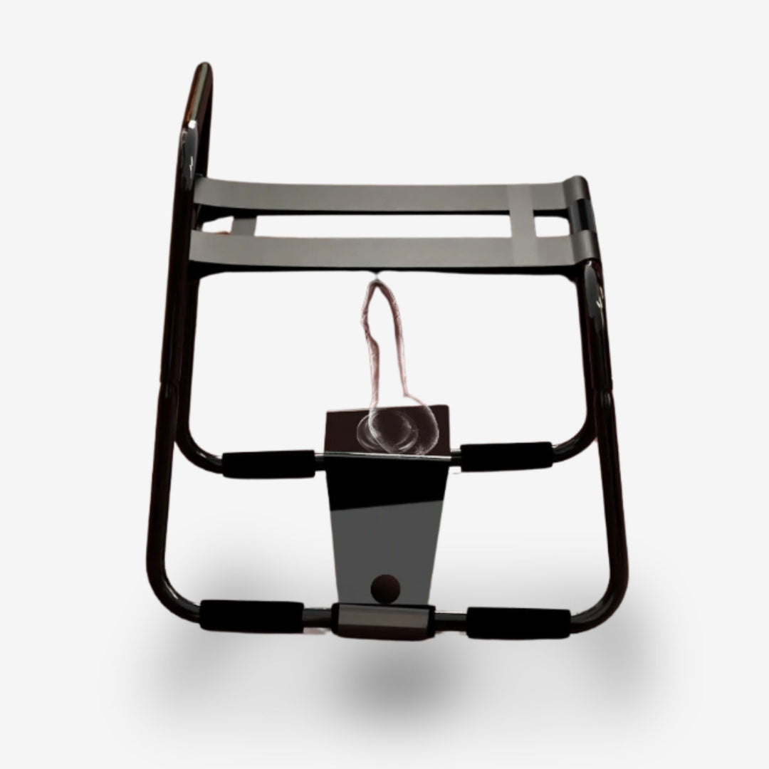 Chaise BDSM avec support sextoy <br> Liberté totale | plaisir contrôlé