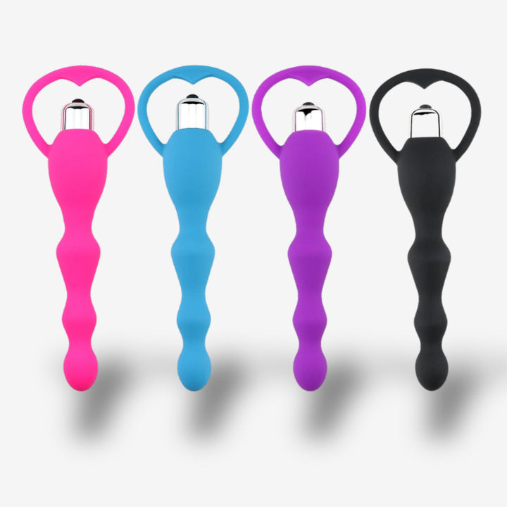 Vibromasseur prostate <br> Tête courbée | Stimulation interne