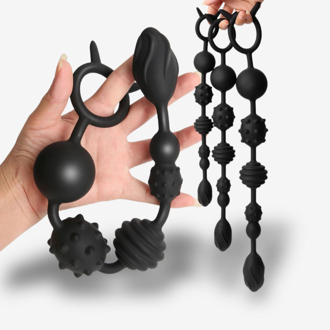 Perles anales <br> Montée lente | Orgasme crescendo