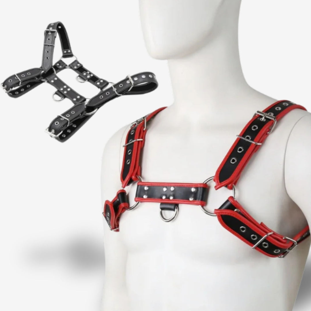 Harnais BDSM <br> Maintien ferme & look fetish
