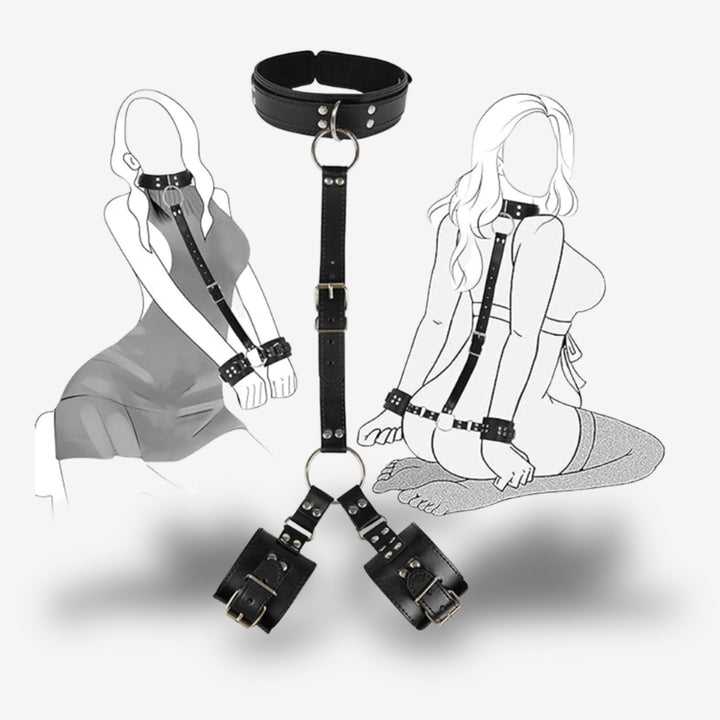 Menottes duo <br> Séduction liée | Plaisir synchronisé