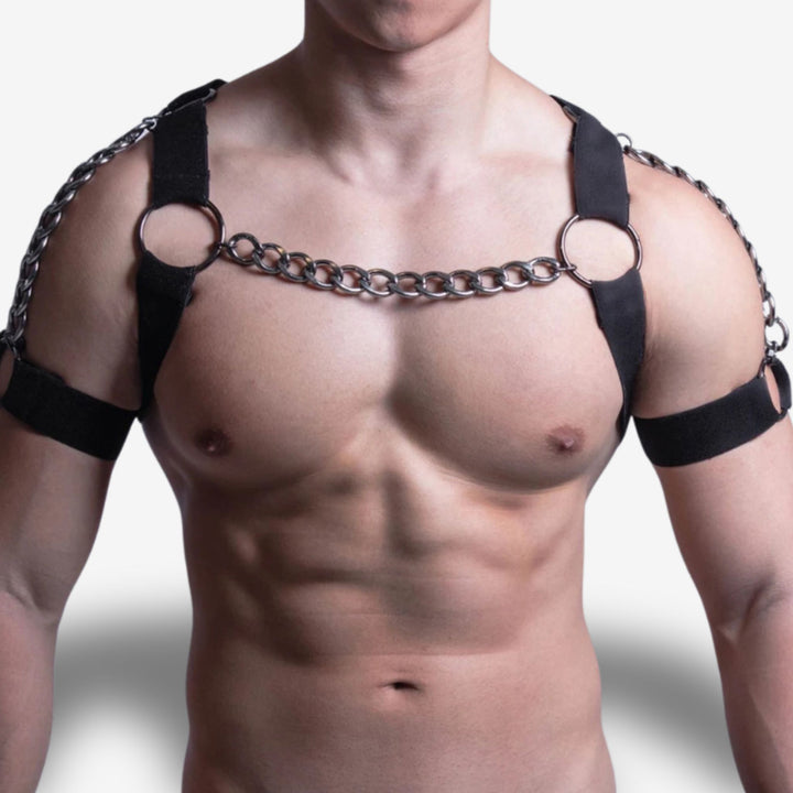 Harnais cuir <br> Qualité brute | Soumission stylée
