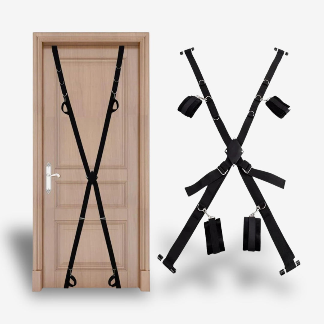 Balançoire de porte BDSM <br> Immobilisation totale | Jeux sans limite