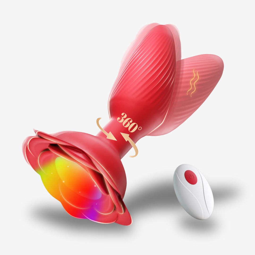 Plug vibrant va-et-vient <br> Mouvements profonds | Orgasme guidé