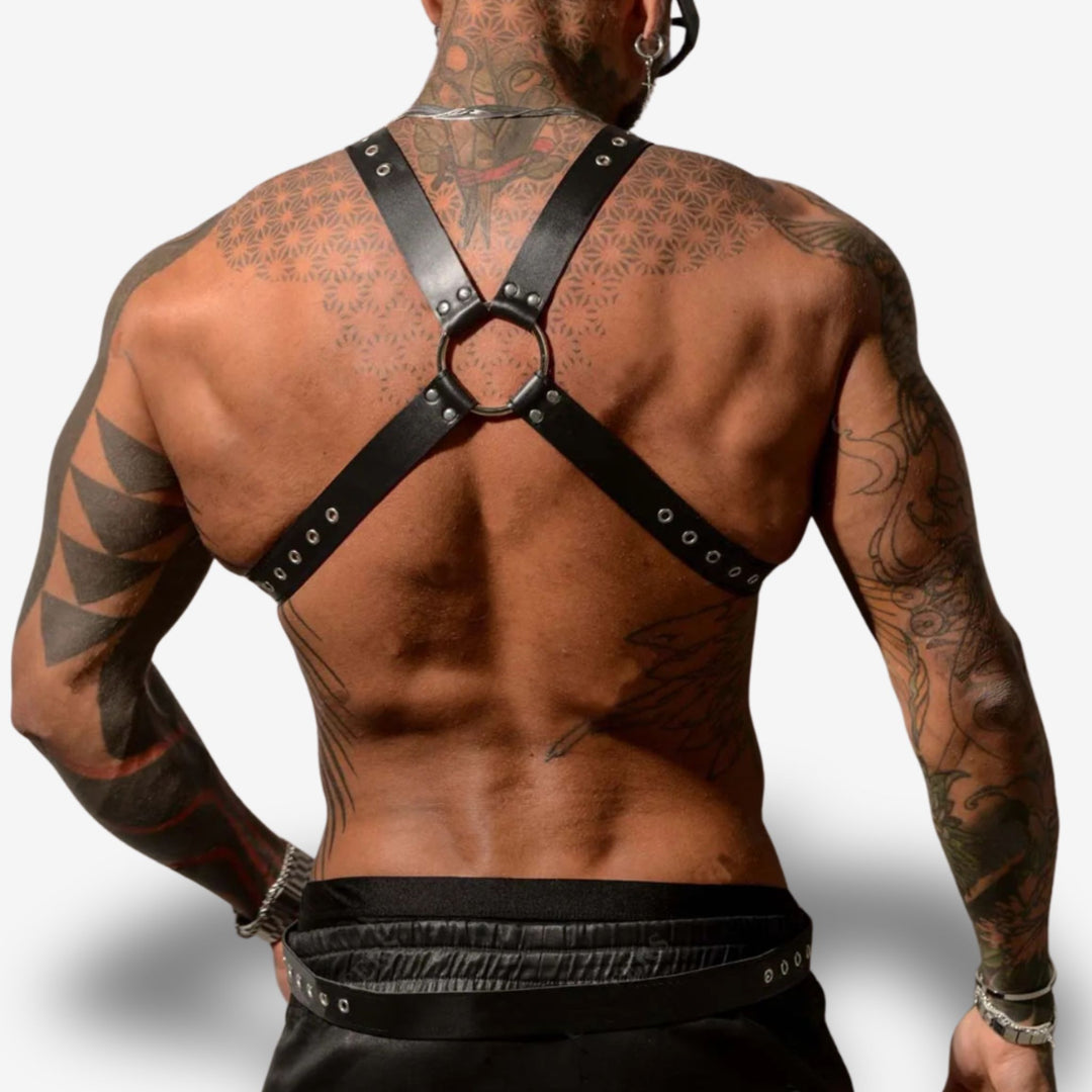Harnais BDSM homme <br> Style dominant | Contrôle assuré