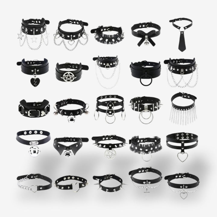 Collier sadomaso <br> Fétichisme & appartenance