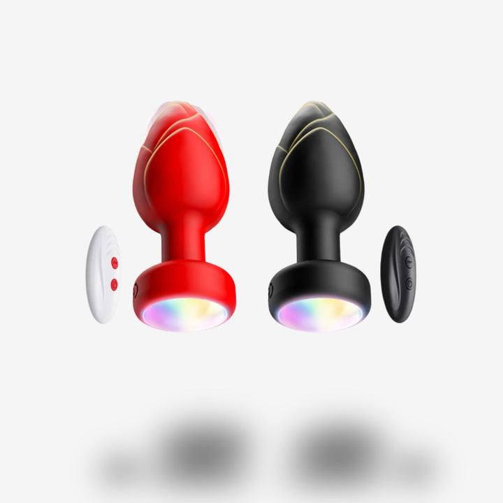 Plug anal lumineux <br> Bijou vibrant et discret