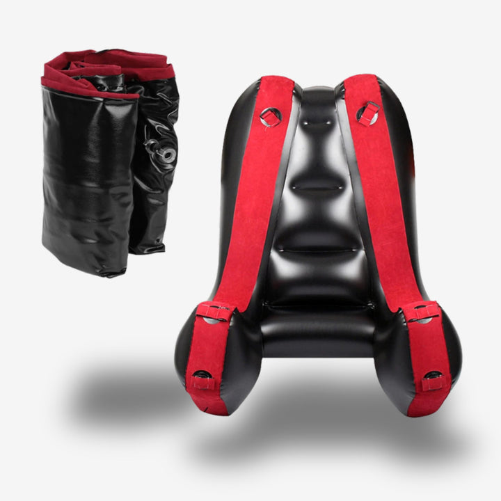 Siège BDSM gonflable fendu <br> Maintien parfait | Jeux prolongés