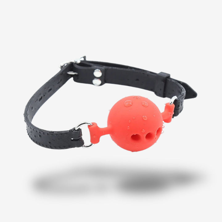 Baillon boule <br> Silence maîtrisé | Plaisir amplifié
