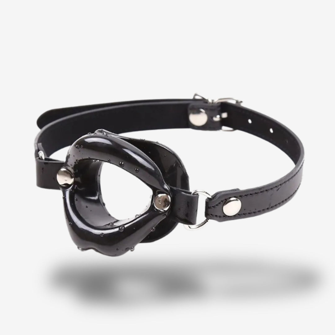 Baillon BDSM <br> Soumission silencieuse | Tension érotique