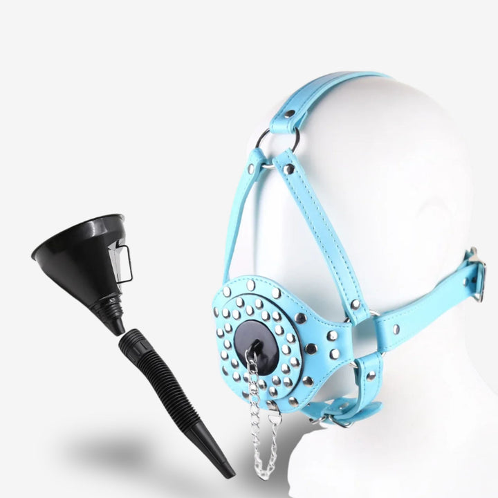Masque urinal BDSM <br> Invasion sensorielle | Contrôle extrême
