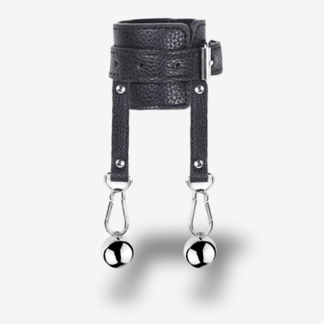 Ballstretcher lesté cuir <br> Compression ciblée | Poids modulables