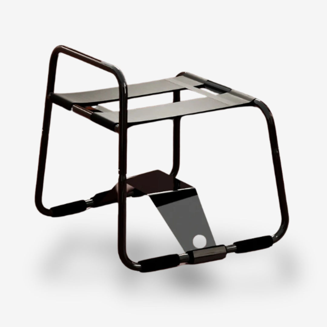 Chaise BDSM avec support sextoy <br> Liberté totale | plaisir contrôlé