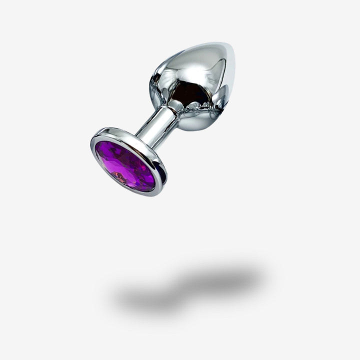 Plug anal métal <br> Froid sensuel | Tension maîtrisée