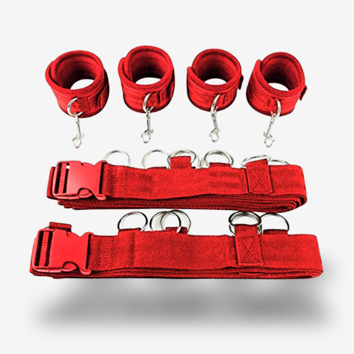 Menottes pour lit <br> Attache solide | Contrôle excitant