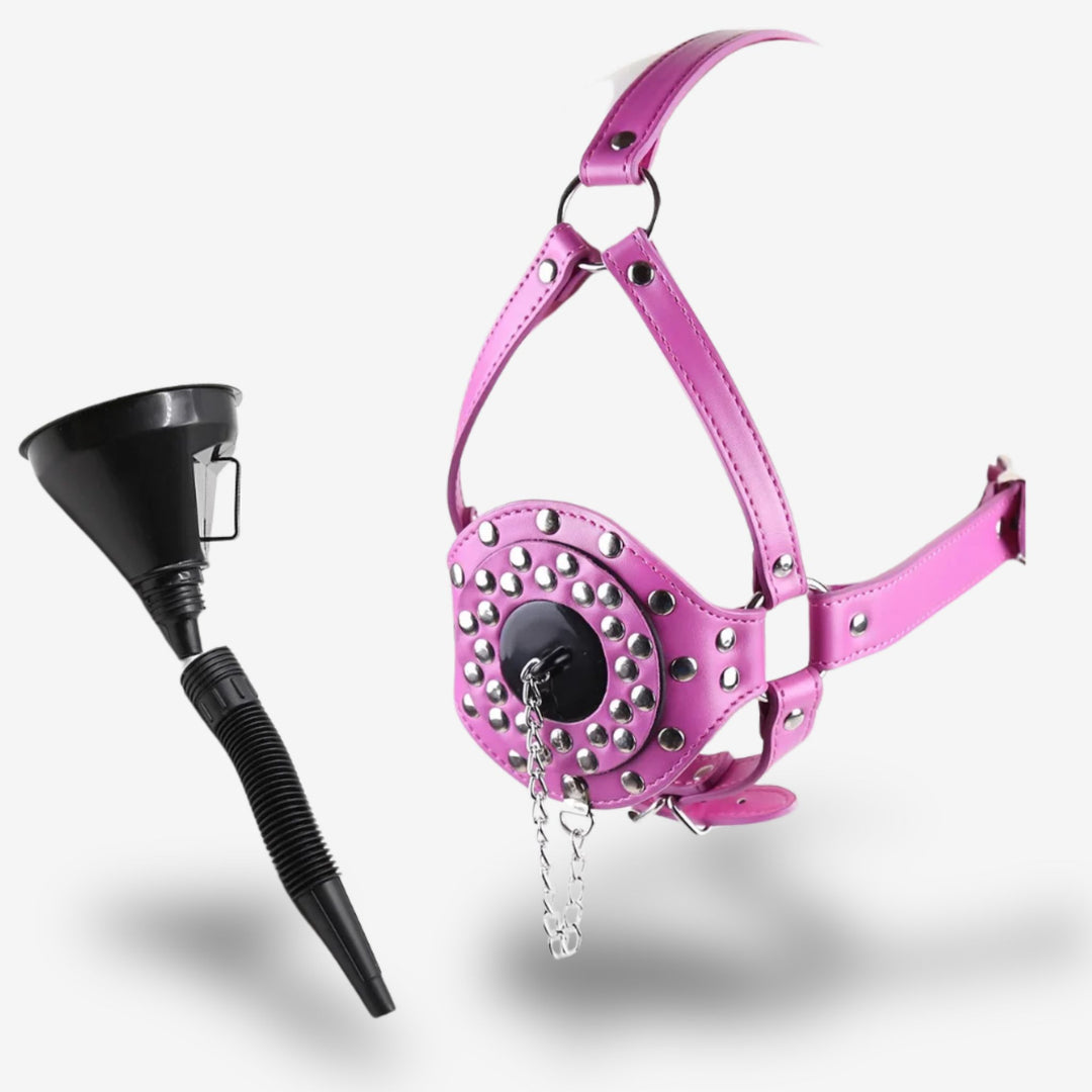 Masque urinal BDSM <br> Invasion sensorielle | Contrôle extrême