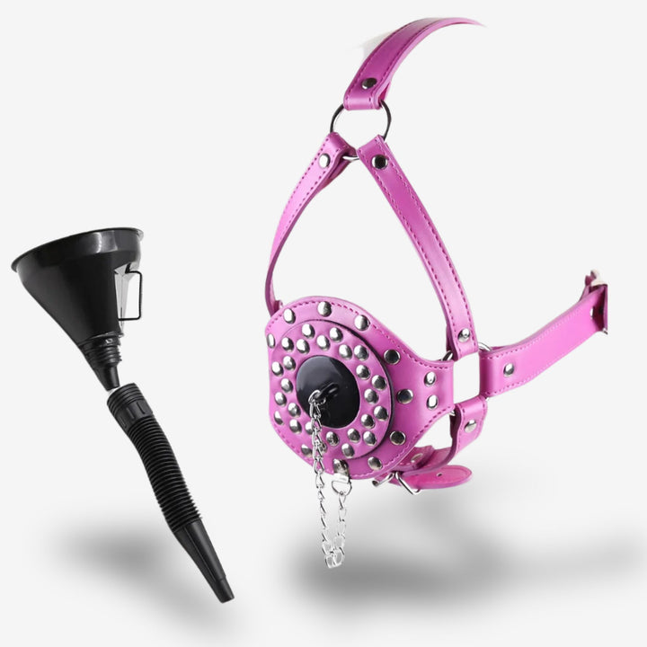 Masque urinal BDSM <br> Invasion sensorielle | Contrôle extrême