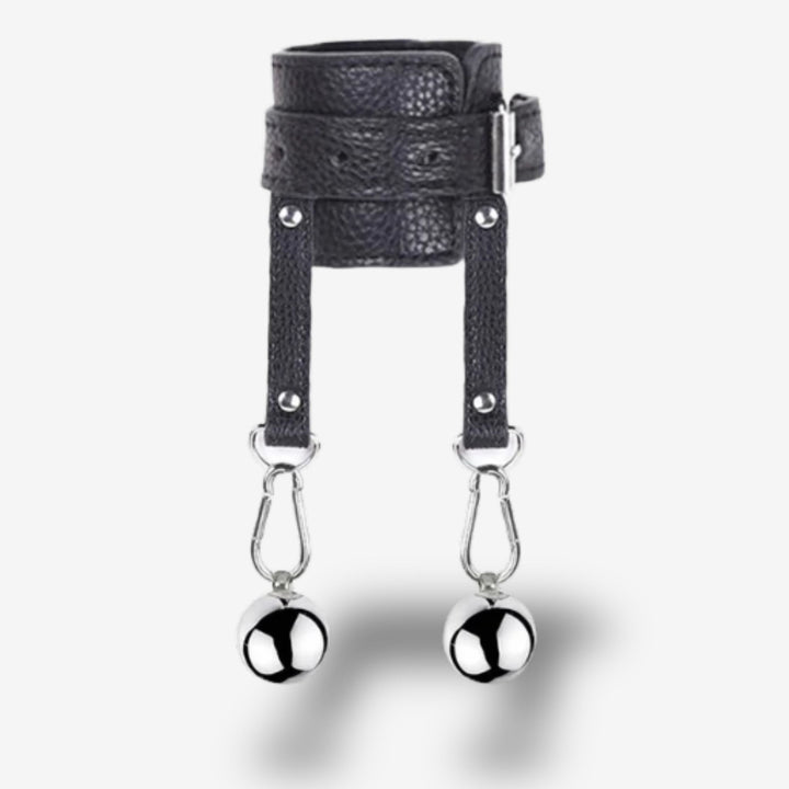 Ballstretcher lesté cuir <br> Compression ciblée | Poids modulables