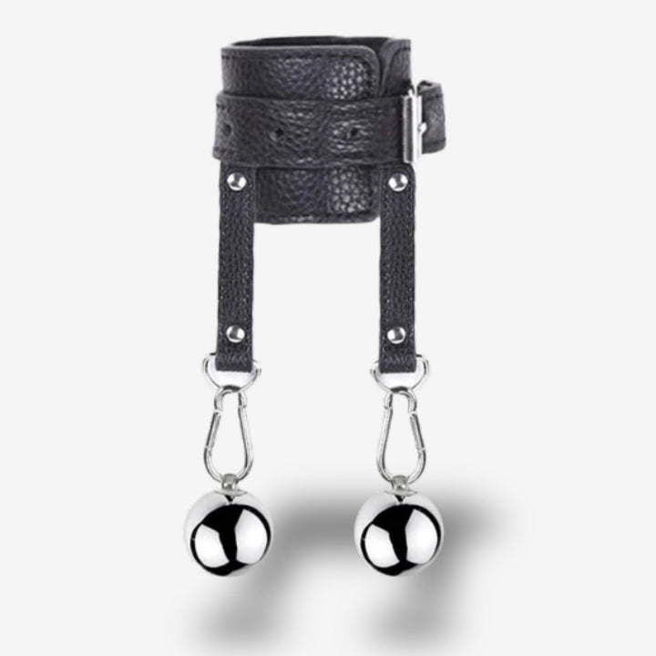 Ballstretcher lesté cuir <br> Compression ciblée | Poids modulables