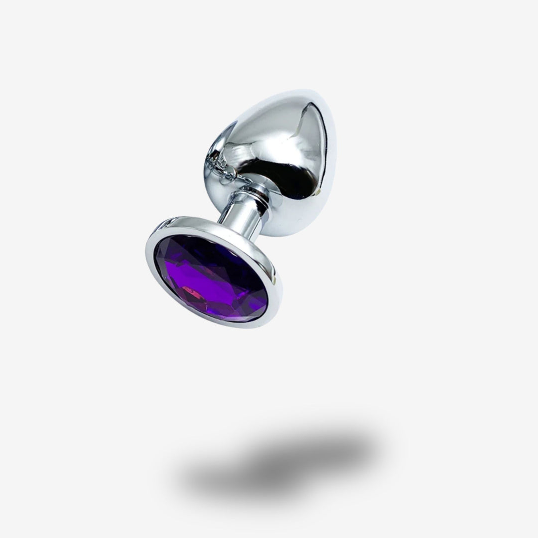 Plug anal métal <br> Froid sensuel | Tension maîtrisée