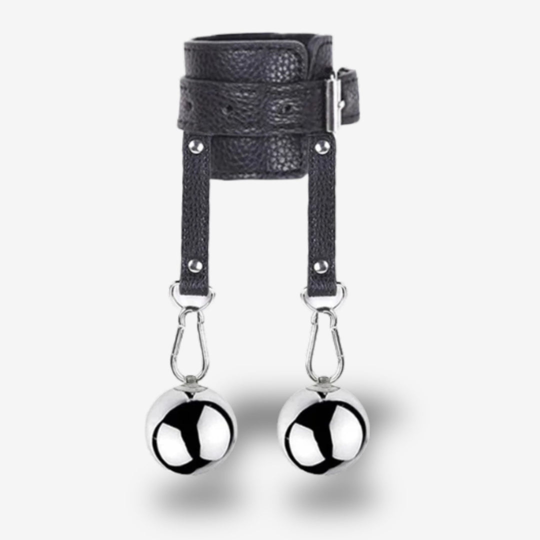 Ballstretcher lesté cuir <br> Compression ciblée | Poids modulables